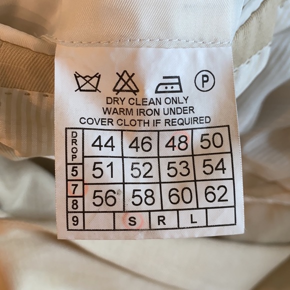 Mens Kent & Curwen Beige Jacket Size 48S 🧥 - Picture 4 of 6